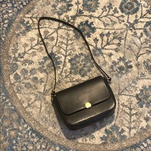 Madewell Black Abroad Shoulder Bag (never used)